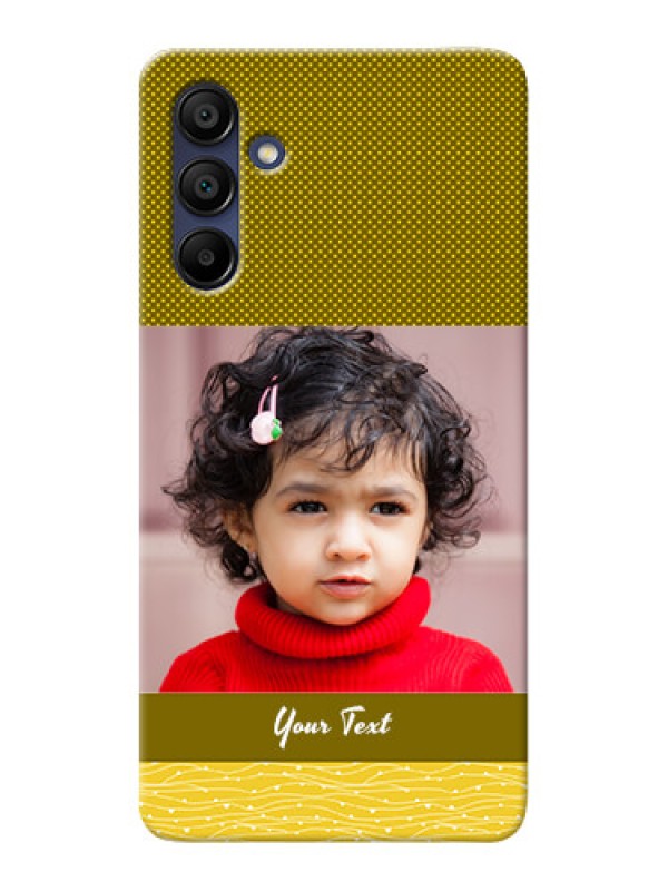 Custom Galaxy A15 5G custom mobile back covers: Simple Green Color Design