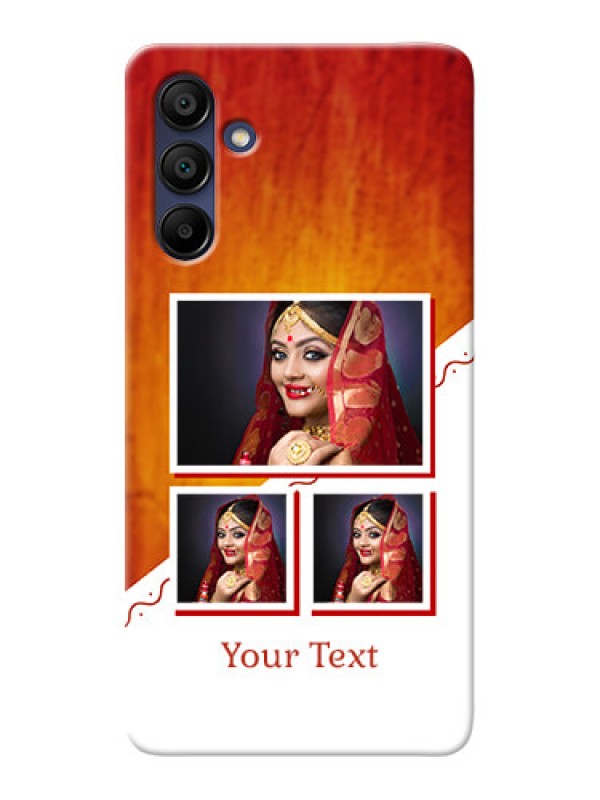 Custom Galaxy A15 5G Personalised Phone Cases: Wedding Memories Design