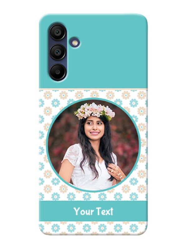 Custom Galaxy A15 5G Custom Mobile Back Covers: Beautiful Flowers Design