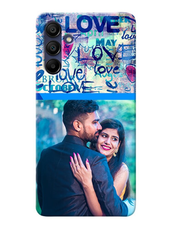 Custom Galaxy A15 5G Mobile Covers Online: Colorful Love Design