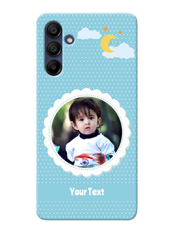 Custom Galaxy A15 5G mobile cases online: violet Pattern Design