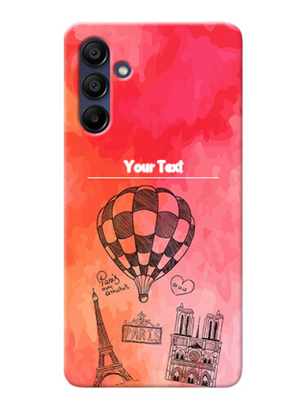 Custom Galaxy A15 5G Personalized Mobile Covers: Paris Theme Design