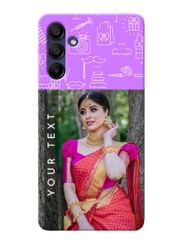 Custom Galaxy A15 5G Personalized Phone Cases: Birthday Icons Design