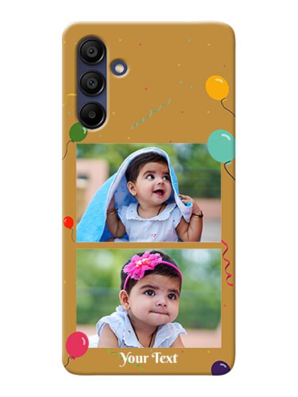 Custom Galaxy A15 5G Phone Covers: Image Holder with Birthday Celebrations Design
