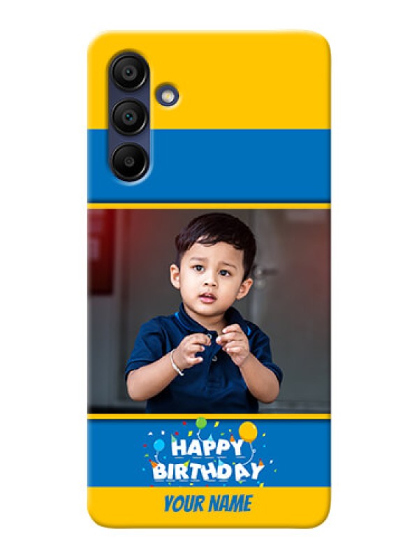 Custom Galaxy A15 5G Mobile Back Covers Online: Birthday Wishes Design