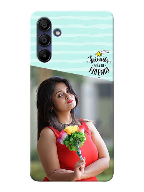 Custom Galaxy A15 5G Mobile Back Covers: Friends Picture Icon Design