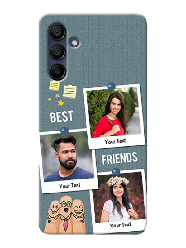 Custom Galaxy A15 5G Mobile Cases: Sticky Frames and Friendship Design