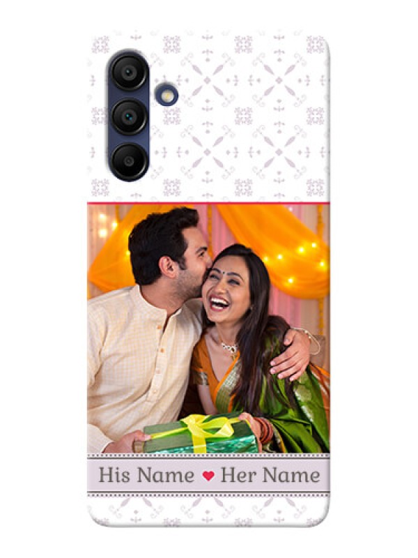 Custom Galaxy A15 5G Phone Cases with Photo and Ethnic Design