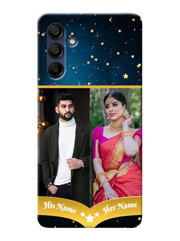 Custom Galaxy A15 5G Mobile Covers Online: Galaxy Stars Backdrop Design