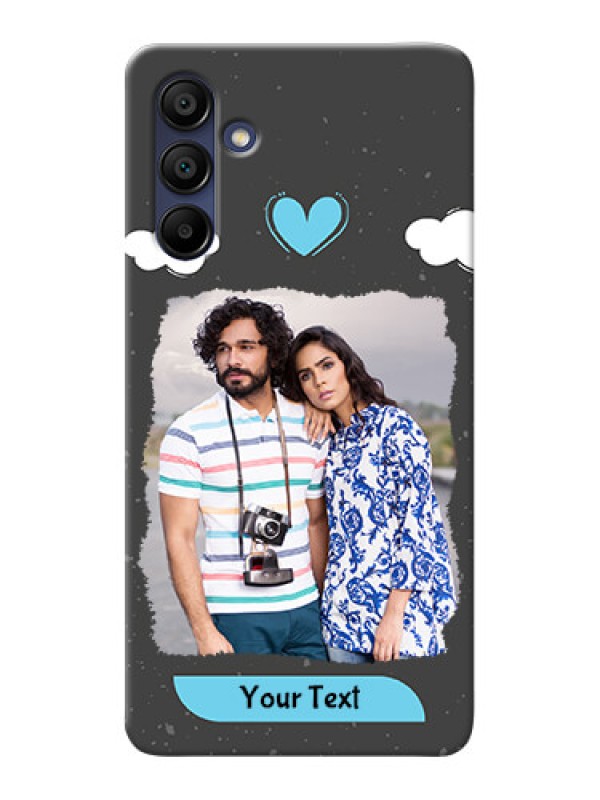Custom Galaxy A15 5G Mobile Back Covers: splashes with love doodles Design