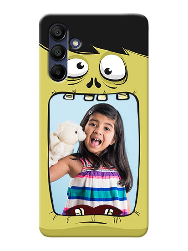 Custom Galaxy A15 5G Mobile Covers: Cartoon monster back case Design