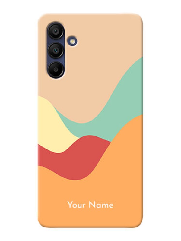 Custom Galaxy A15 5G Personalized Phone Case with Ocean Waves Multiwithcolour Design