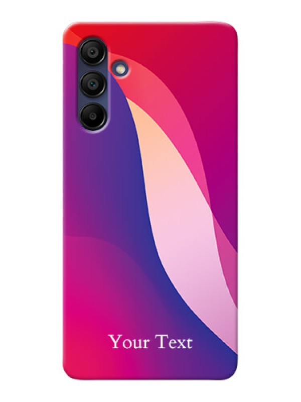 Custom Galaxy A15 5G Personalized Phone Case with Digital abstract Overlap Design