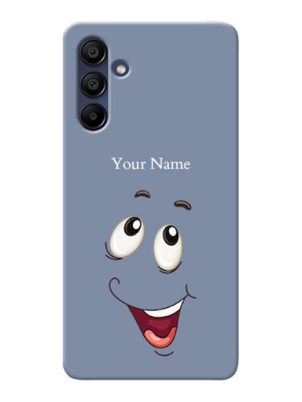 Custom Galaxy A15 5G Photo Printing on Case with Laughing Cartoon Face Design