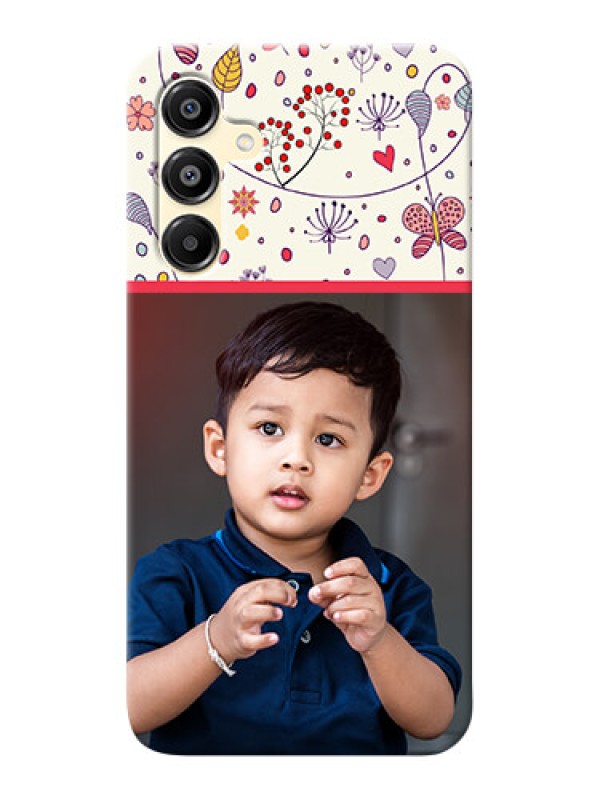 Custom Galaxy A16 5G phone back covers: Premium Floral Design