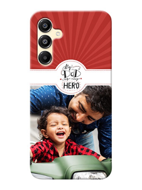 Custom Galaxy A16 5G custom mobile phone cases: My Dad Hero Design