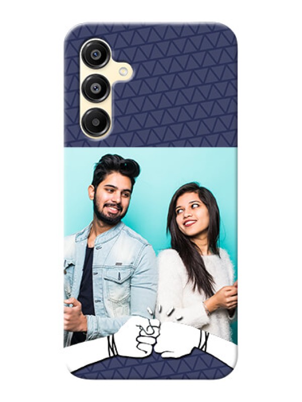 Custom Galaxy A16 5G Mobile Covers Online with Best Friends Design
