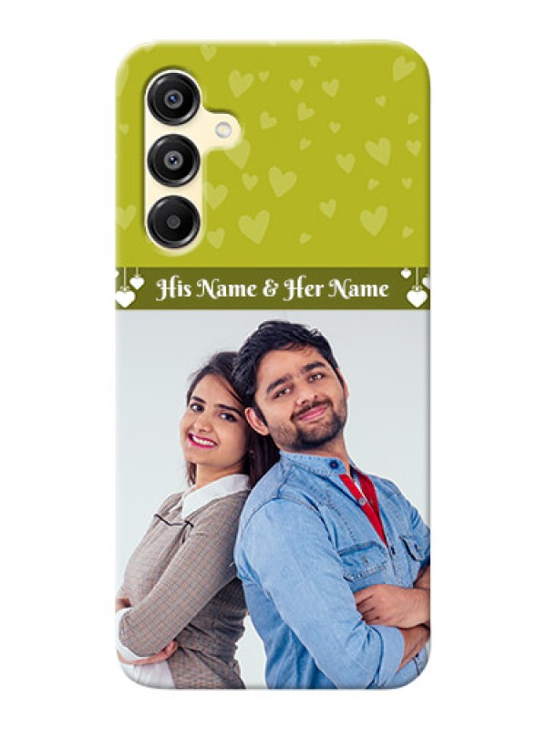 Custom Galaxy A16 5G custom mobile covers: You And Me Heart Design
