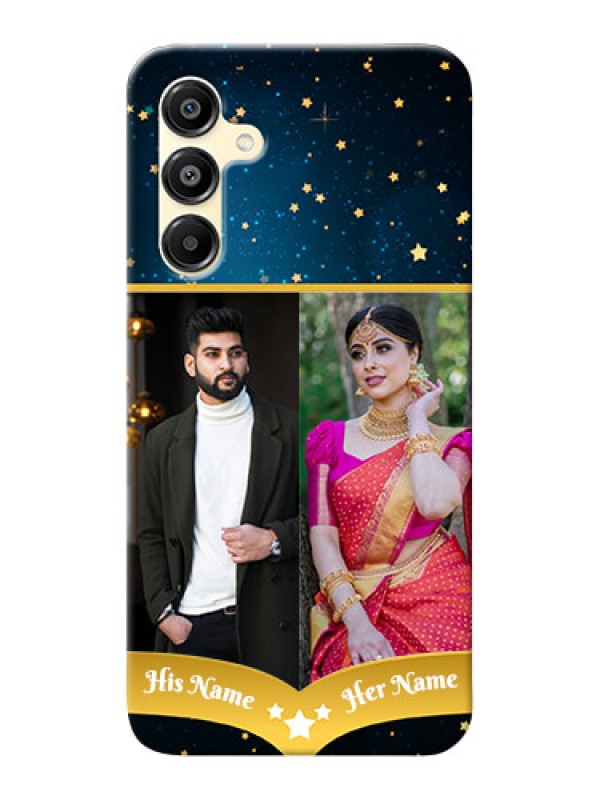 Custom Galaxy A16 5G Mobile Covers Online: Galaxy Stars Backdrop Design