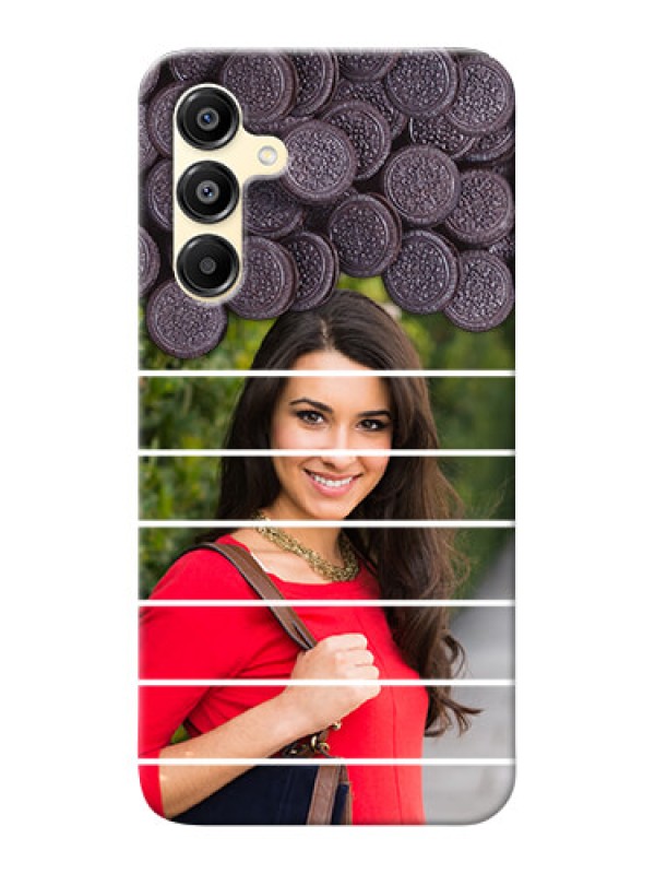 Custom Galaxy A16 5G Custom Mobile Covers with Oreo Biscuit Design