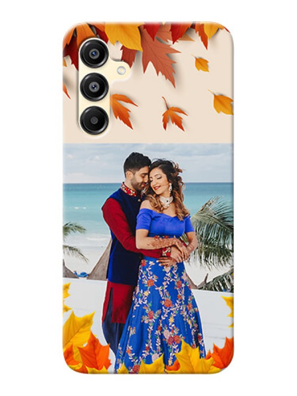 Custom Galaxy A16 5G Mobile Phone Cases: Autumn Maple Leaves Design