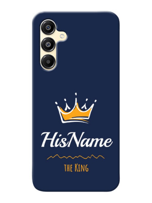 Custom Galaxy A16 5G King Phone Case with Name