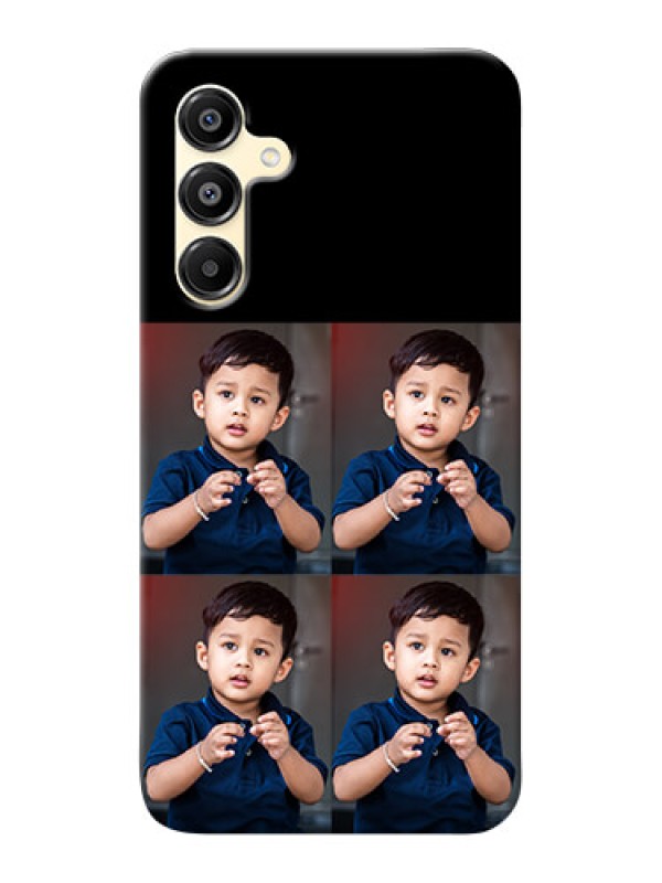 Custom Galaxy A16 5G 4 Image Holder on Mobile Cover