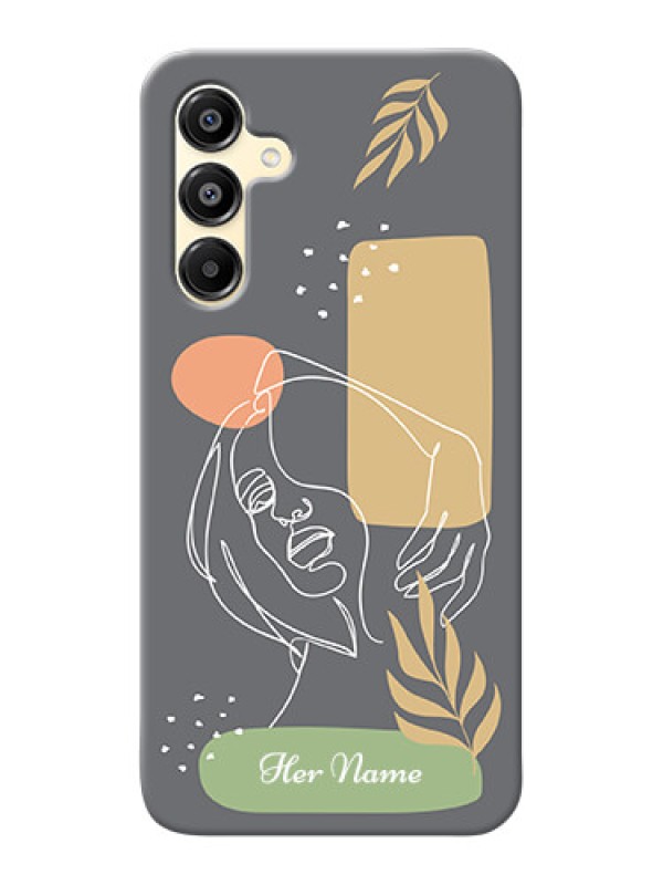 Custom Galaxy A16 5G Custom Phone Case with Gazing Woman line art Design