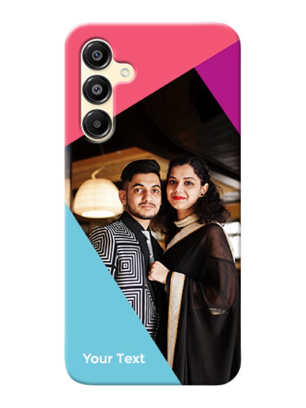 Custom Galaxy A16 5G Custom Mobile Case with Stacked Triple colour Design
