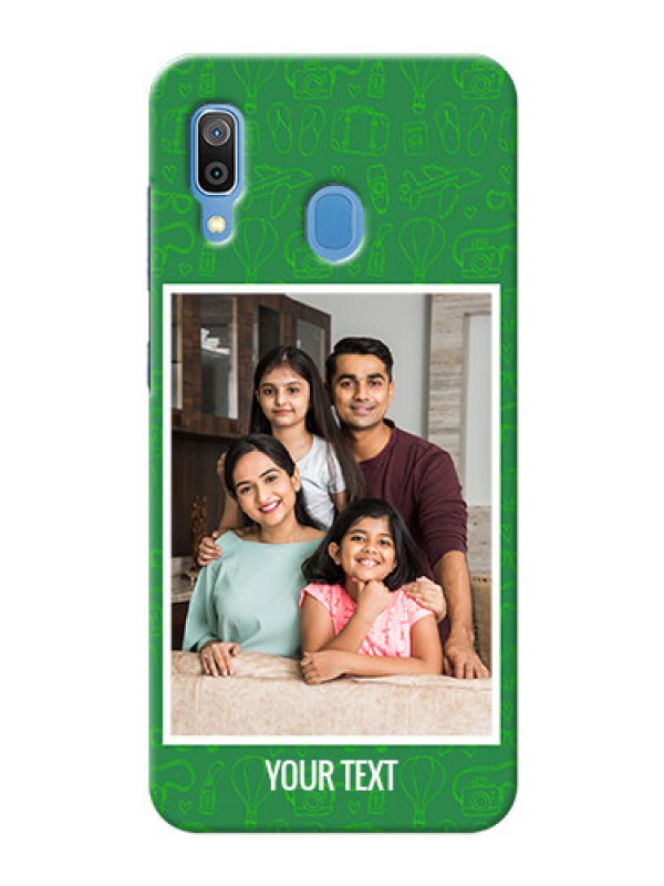 Custom Galaxy A20 custom mobile covers: Picture Upload Design