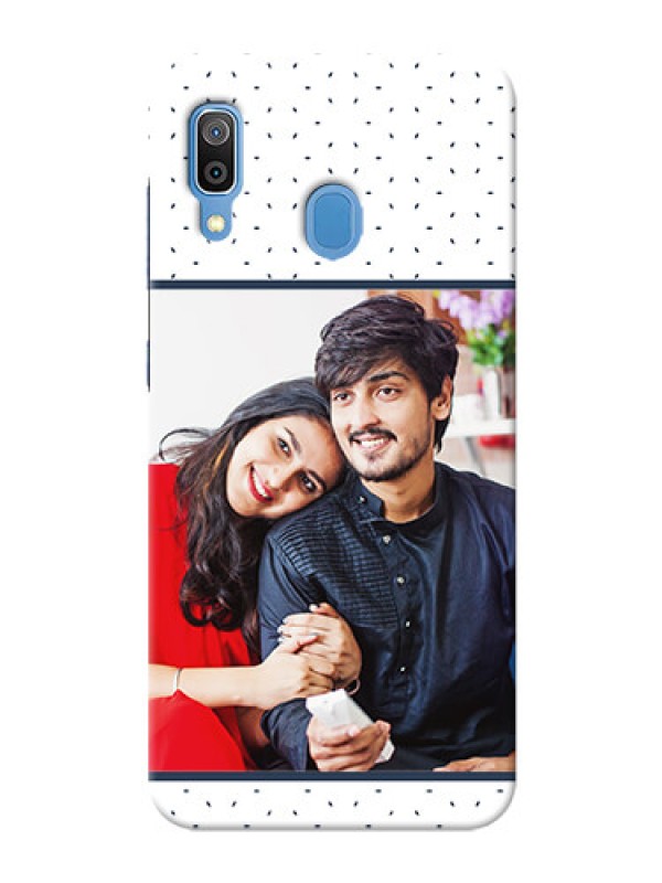 Custom Galaxy A20 Personalized Phone Cases: Premium Dot Design