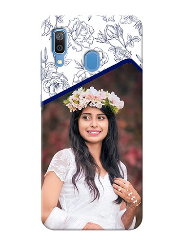 Custom Galaxy A20 Phone Cases: Premium Floral Design
