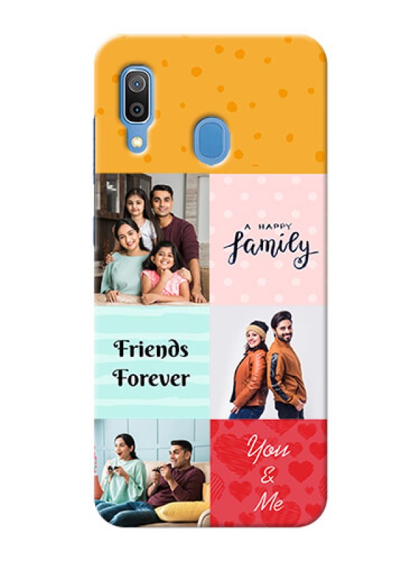 Custom Galaxy A20 Customized Phone Cases: Images with Quotes Design