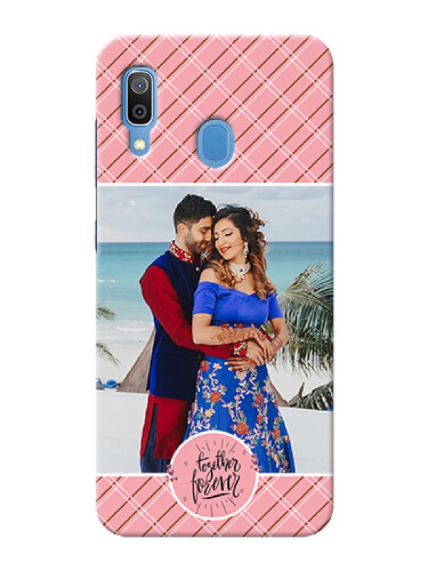 Custom Galaxy A20 Mobile Covers Online: Together Forever Design