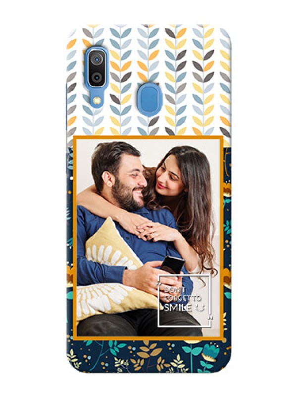 Custom Galaxy A20 personalised phone covers: Pattern Design