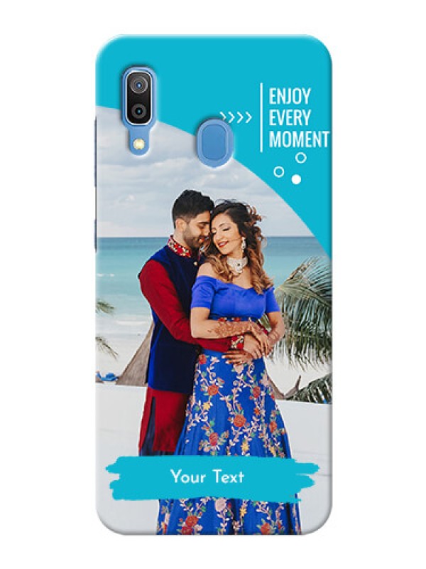 Custom Galaxy A20 Personalized Phone Covers: Happy Moment Design
