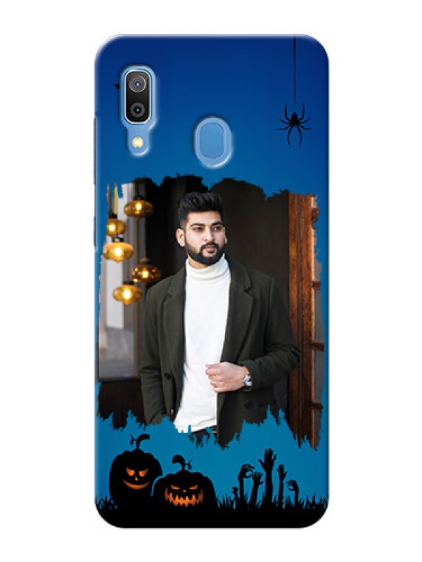 Custom Galaxy A20 mobile cases online with pro Halloween design 