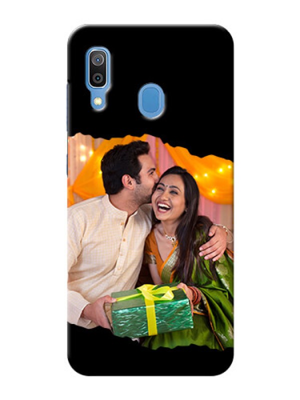 Custom Galaxy A20 Custom Phone Covers: Tear-off Design