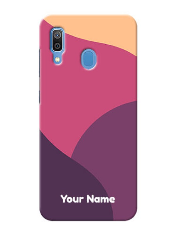 Custom Galaxy A20 Custom Phone Covers: Mixed Multi-colour abstract art Design