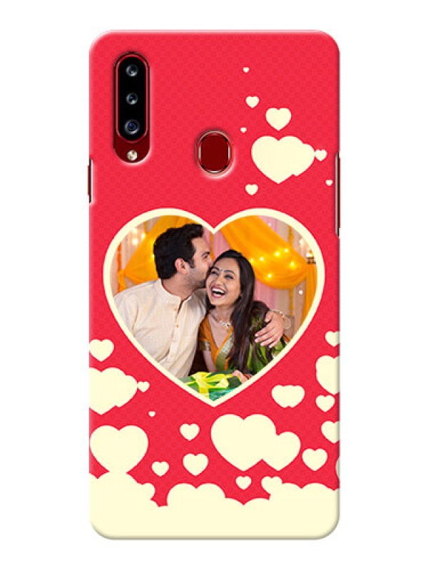 Custom Galaxy A20s Phone Cases: Love Symbols Phone Cover Design