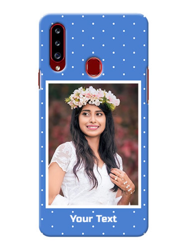 Custom Galaxy A20s Personalised Phone Cases: polka dots design