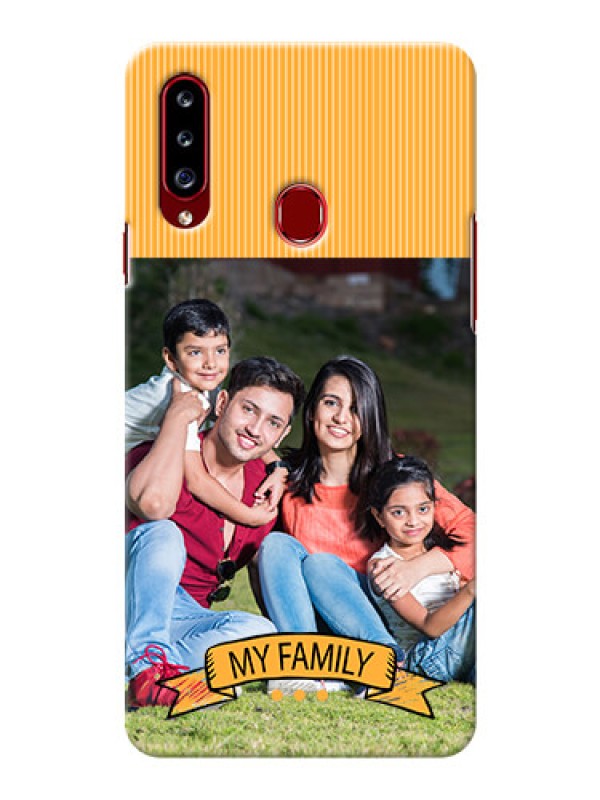 Custom Galaxy A20s Personalized Mobile Cases: My Family Design
