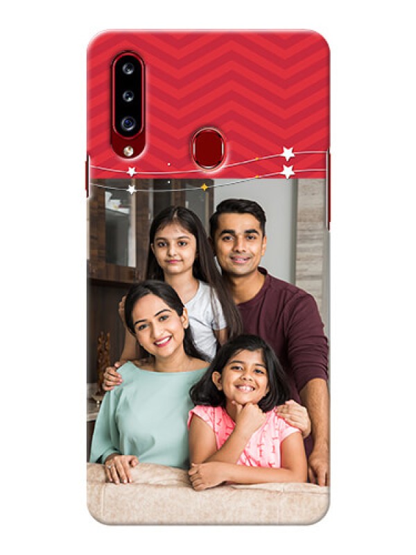 Custom Galaxy A20s customized phone cases: Happy Family Design