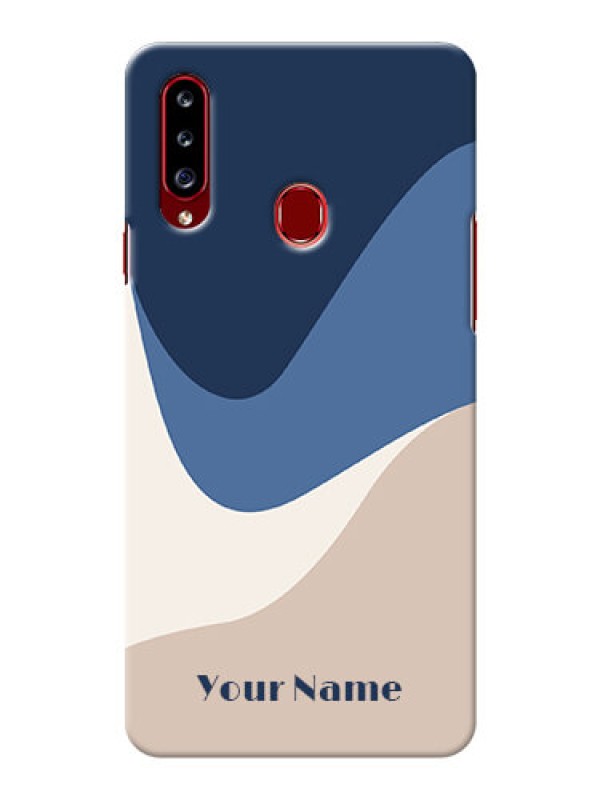 Custom Galaxy A20S Back Covers: Abstract Drip Art Design