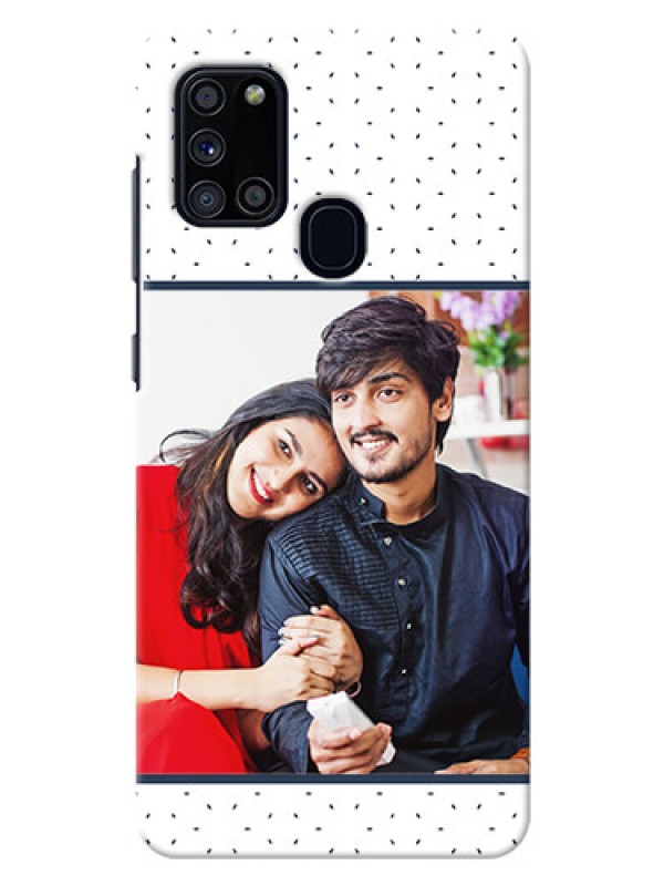 Custom Galaxy A21s Personalized Phone Cases: Premium Dot Design