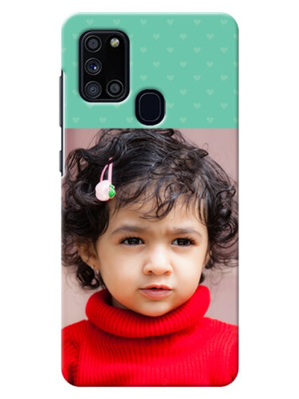 Custom Galaxy A21s mobile cases online: Lovers Picture Design