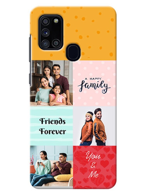 Custom Galaxy A21s Customized Phone Cases: Images with Quotes Design