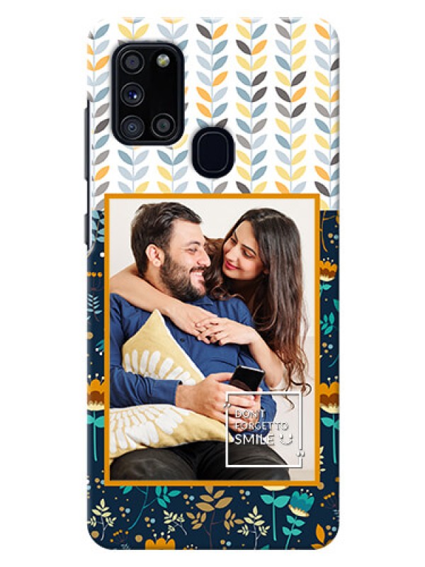 Custom Galaxy A21s personalised phone covers: Pattern Design