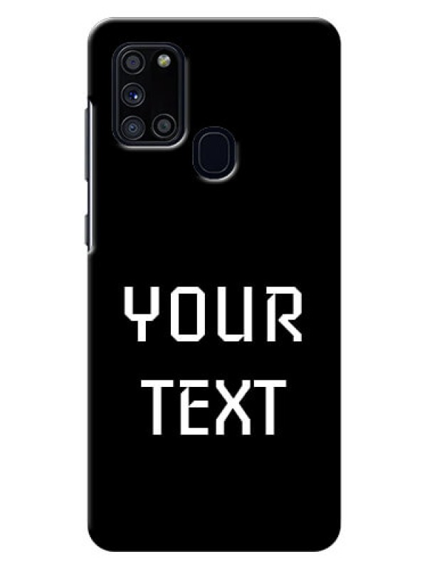 Custom Galaxy A21s Your Name on Phone Case