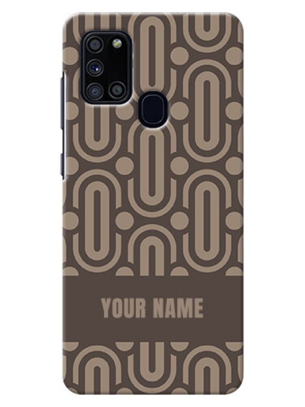 Custom Galaxy A21S Custom Phone Covers: Captivating Zero Pattern Design